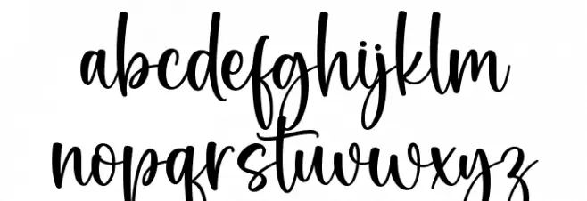 Bread And Butter フォント 小文字