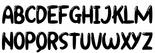 Bread Coffee Demo Font UPPERCASE