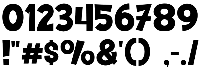 Bread Dream Font OTHER CHARS