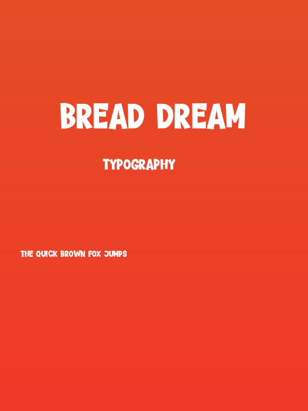 Bread Dream Poster