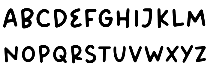 Bread Forest Font UPPERCASE
