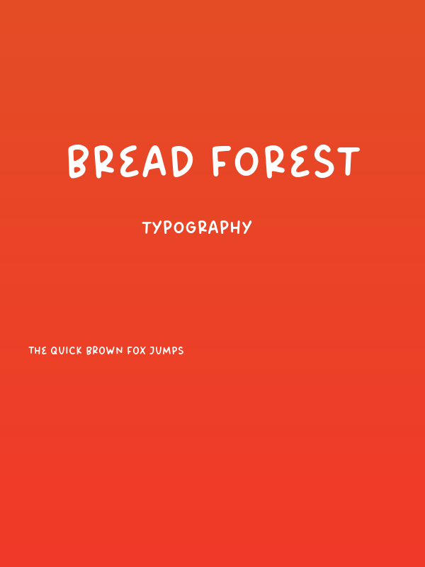 Bread Forest Poster