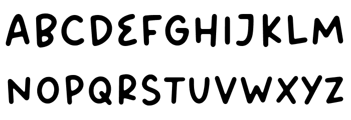 Bread Forest Font LOWERCASE