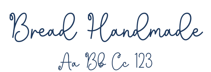 Bread Handmade Font Preview