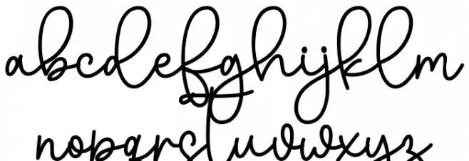 Bread Handmade フォント 小文字