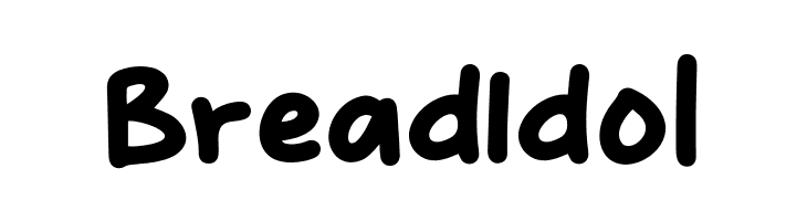 Bread Idol  font caratteri gratis
