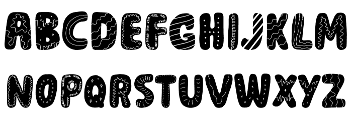 Bread Sauce Font LOWERCASE