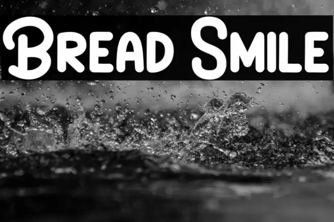 Bread Smile Font examples
