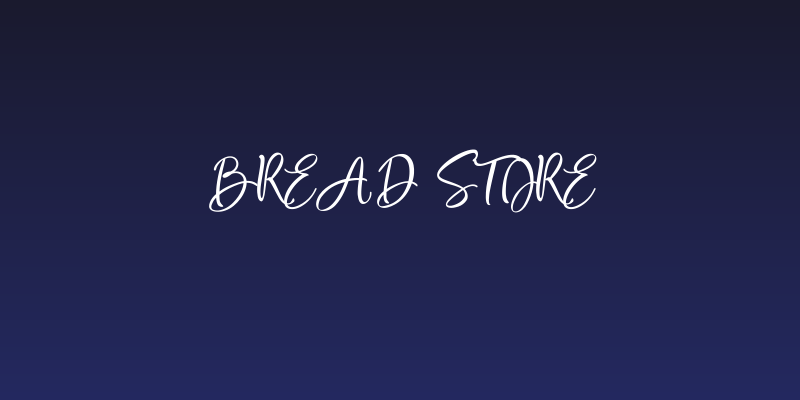 Bread Store Social Header