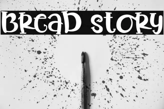 Bread Story Font examples