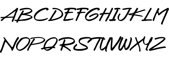 BreadDay Font UPPERCASE