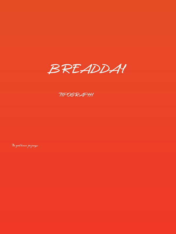 BreadDay Poster