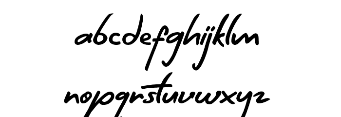 BreadDay Font LOWERCASE