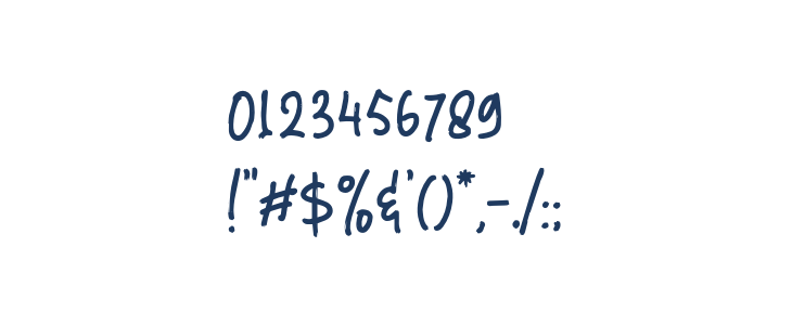 BreadfastDEMO-Regular Other Characters