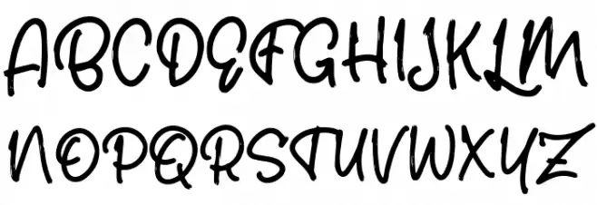 BreadfastDEMO-Regular Schriftart Groß