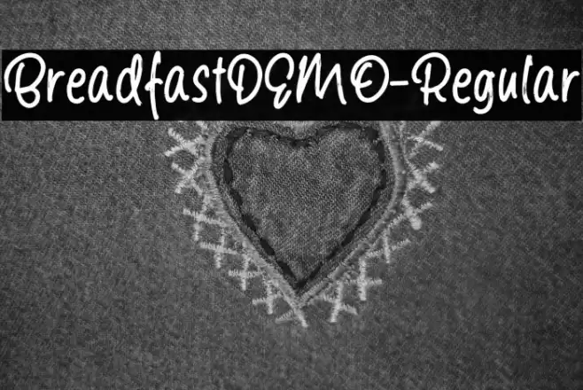 BreadfastDEMO-Regular Font examples