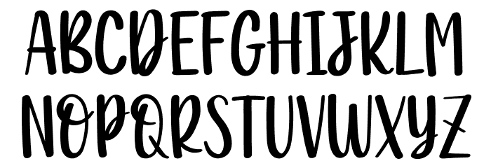 Breadlovers Font LOWERCASE