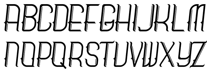 Breadly Italic Font LOWERCASE