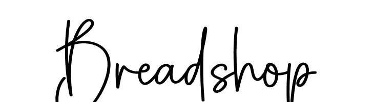 Breadshop  baixar fontes gratis