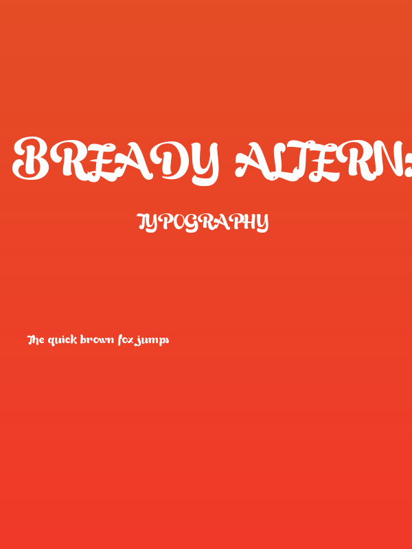 Bready Alternates Demo Poster