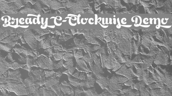 Bready C-Clockwise Demo Fuentes examples