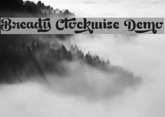 Bready Clockwise Demo Fuentes examples