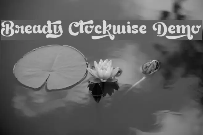 Bready Clockwise Demo Fuentes examples
