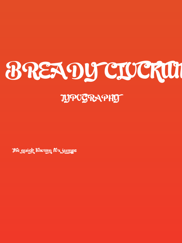 Bready Clockwise Demo Poster