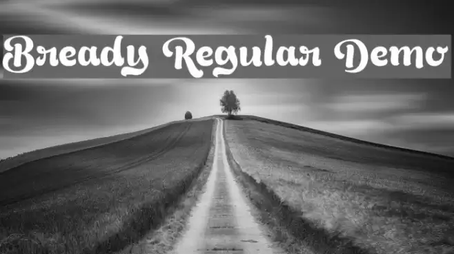 Bready Regular Demo Fuentes examples
