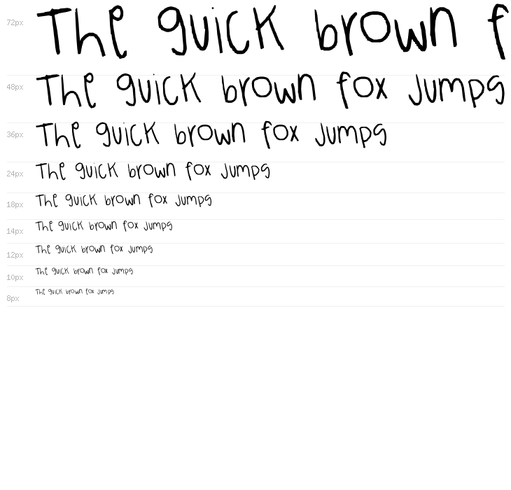 Breah's ahhh-mazingg handwritten font!! XD Waterfall