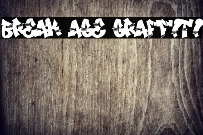 Break Age Graffiti Example 3