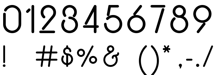 Break Bold Font OTHER CHARS