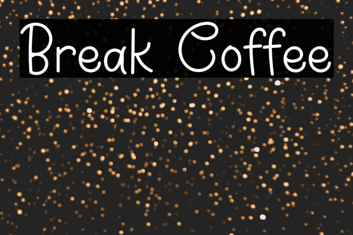Break Coffee Example 2