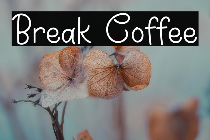 Break Coffee Example 3