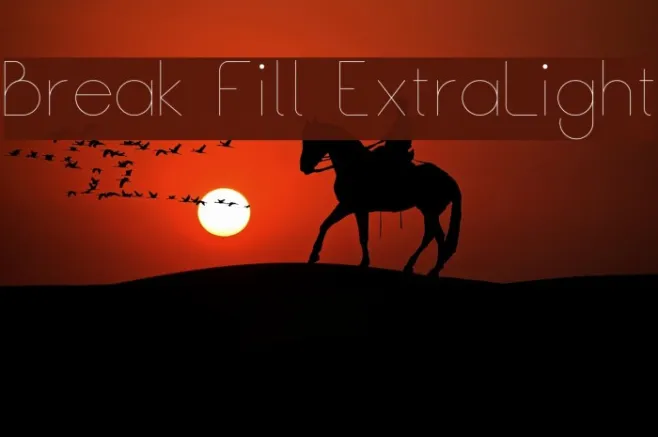 Break Fill ExtraLight Example 2