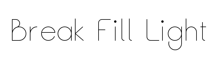 Break Fill Light لخطوط تنزيل