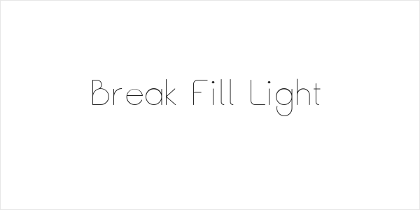 Break Fill Light Logo
