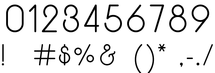 Break Fill SemiBold Font OTHER CHARS