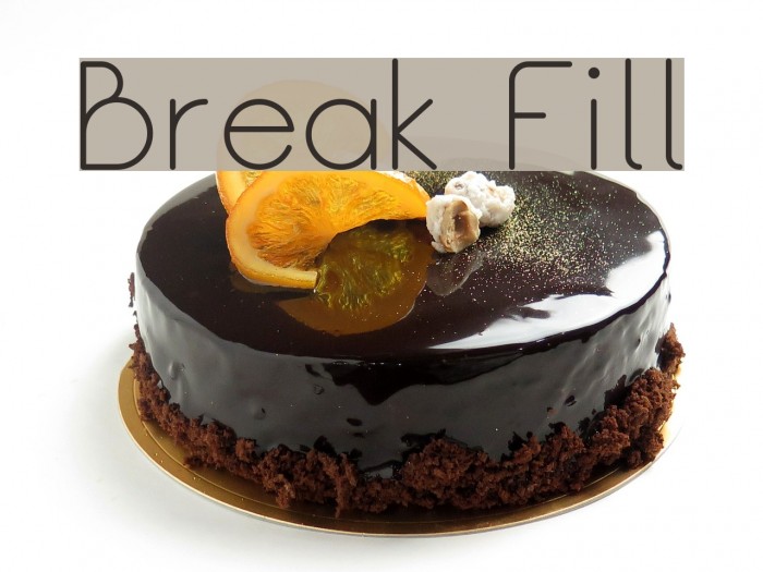 Break Fill لخطوط تنزيل examples