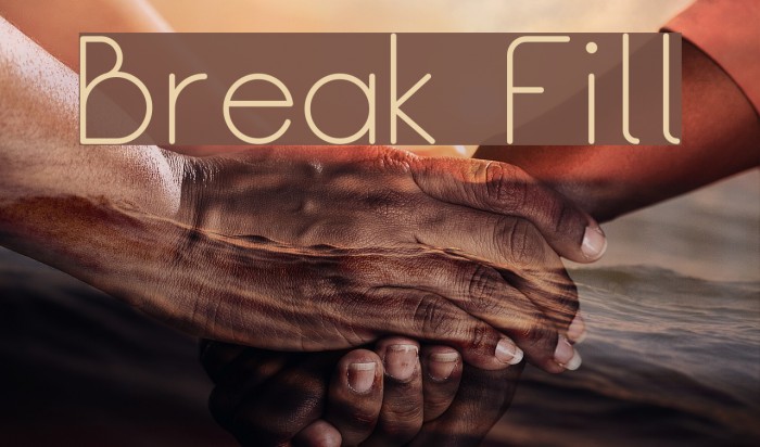 Break Fill لخطوط تنزيل examples