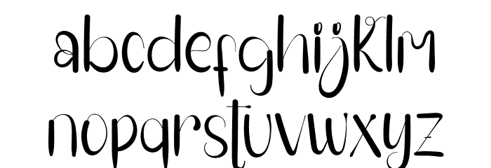 Break Fly Font LOWERCASE