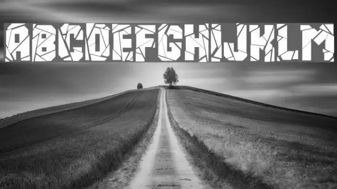 Break It Down Font examples