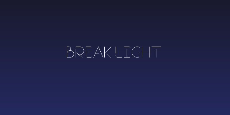 Break Light Social Header