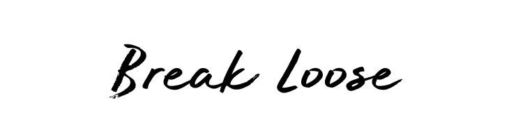 Break Loose  Fuentes Gratis Descargar
