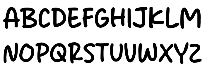 Break Mind Font UPPERCASE