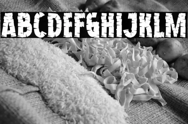 Break Parquet フォント examples