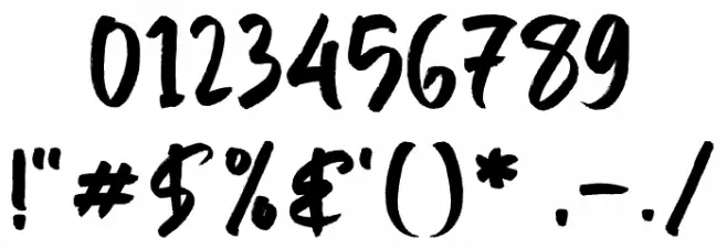 Break Types फ़ॉन्ट अन्य घर का काम