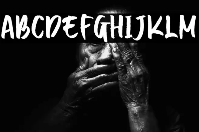 Break Types Font examples