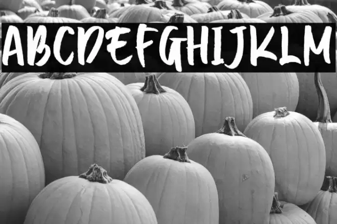 Break Types Font examples