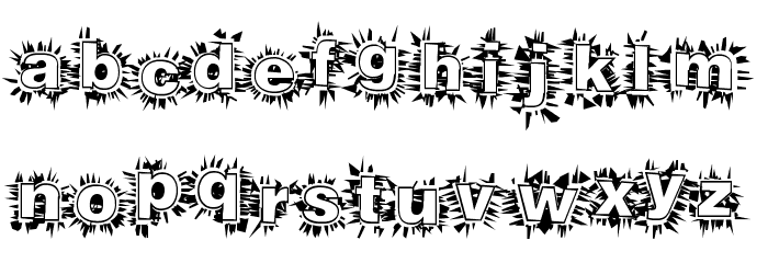 BreakAway Font LOWERCASE